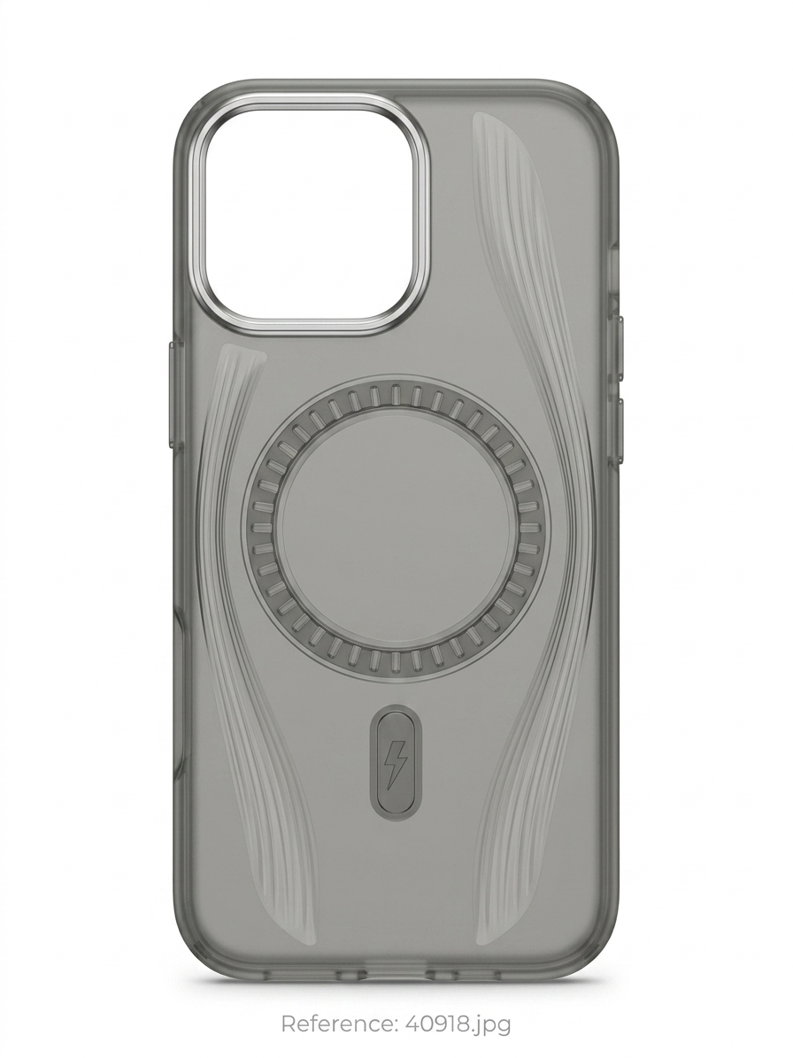 Double Magsafe Case - Grey - 16 Pro Max