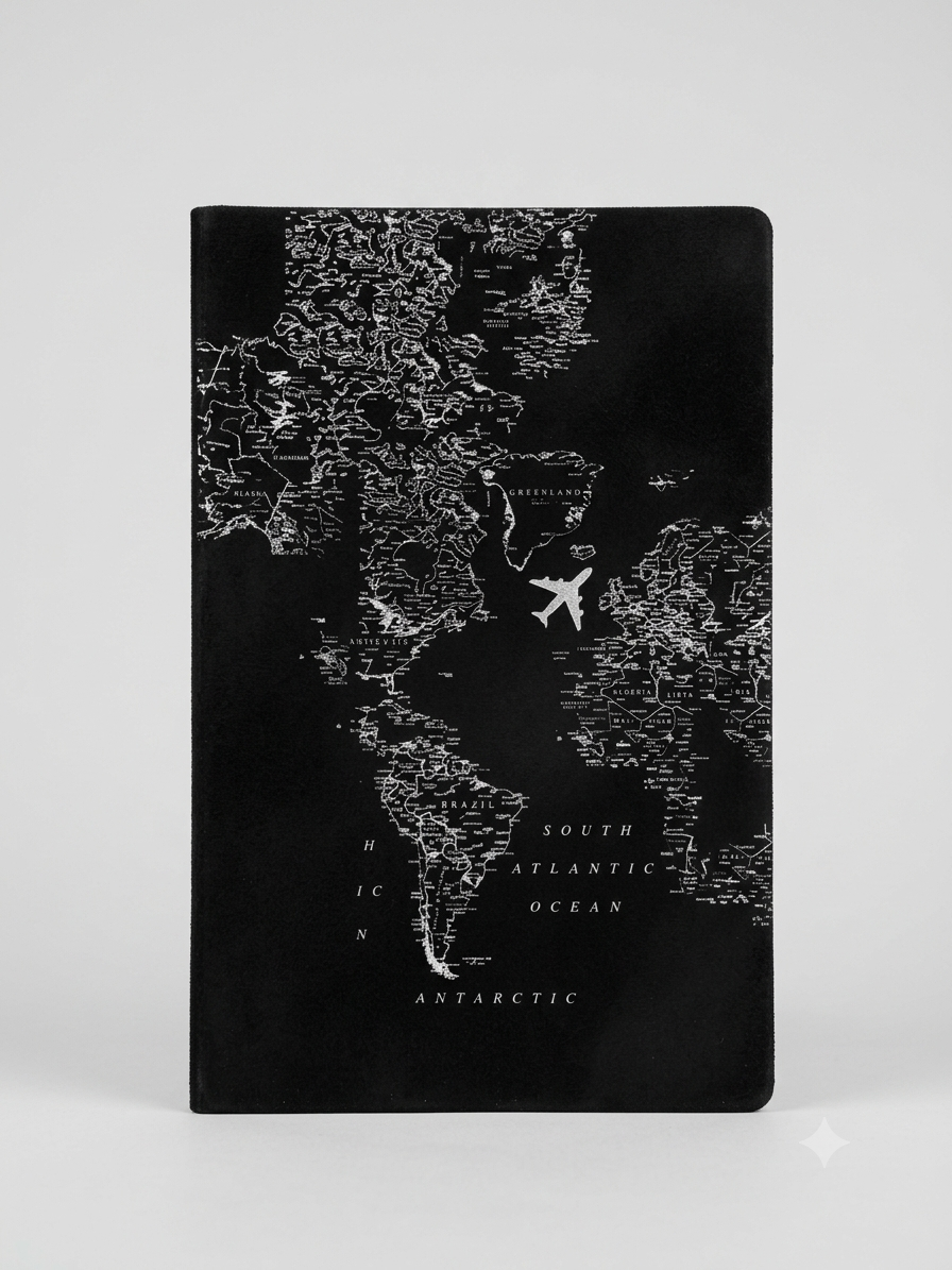 1148-BLACK MAP