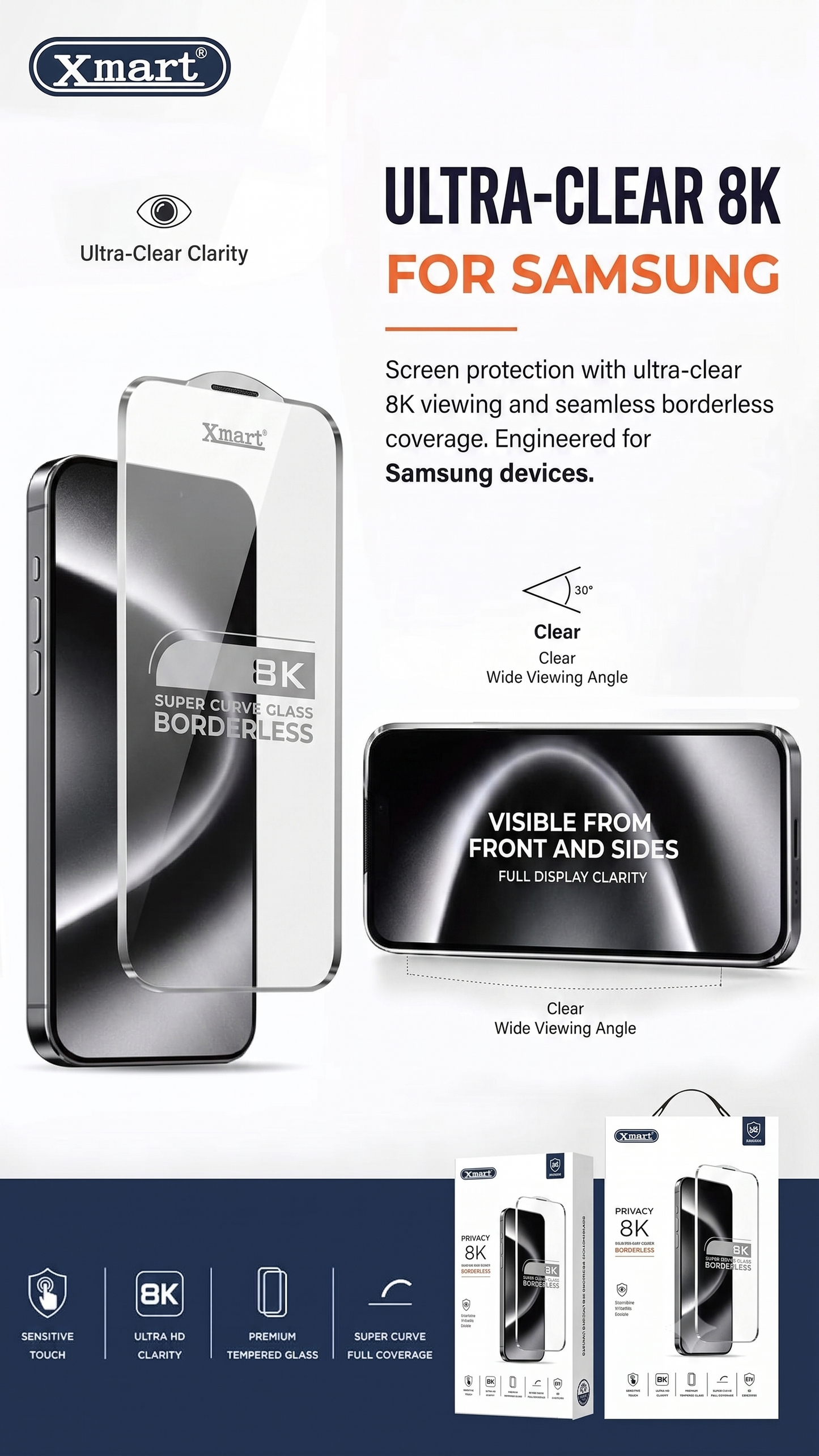 X MART 8K BORDERLESSGLASS - SAMSUNG