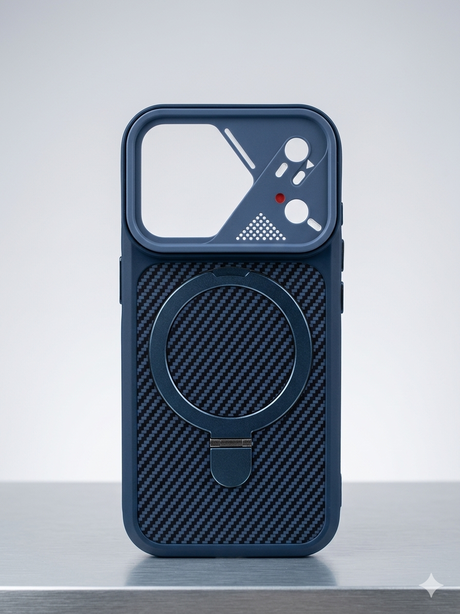 17 Pro / Pro Max - Carbon Magsafe - Blue