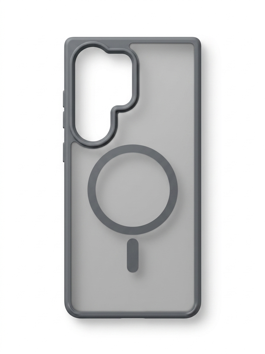 Flexible Magsafe - Grey - S24 Ultra - S25 Ultra - S26 Ultra