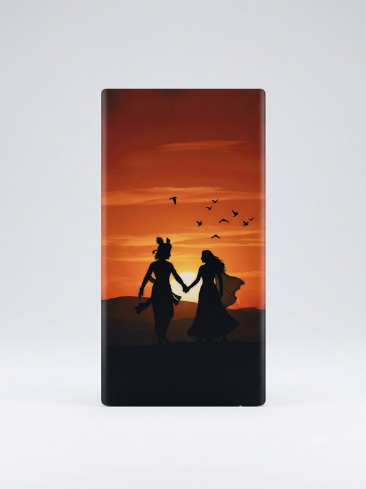258- SUNSET RADHE KRISHNA