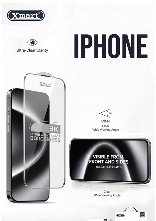 IPHONE CLEAR - 8K BORDERLESS
