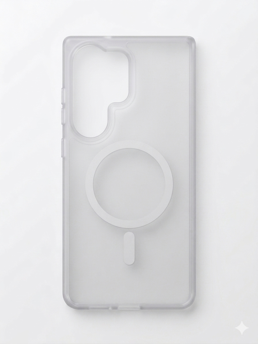 Flexible Magsafe - White - S24 Ultra - S26 Ultra