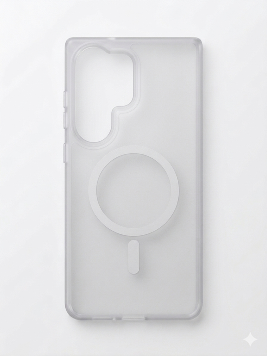 Flexible Magsafe - White - S24 Ultra - S26 Ultra