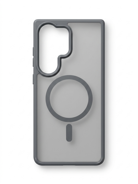 Flexible Magsafe - Grey - S24 Ultra - S25 Ultra - S26 Ultra