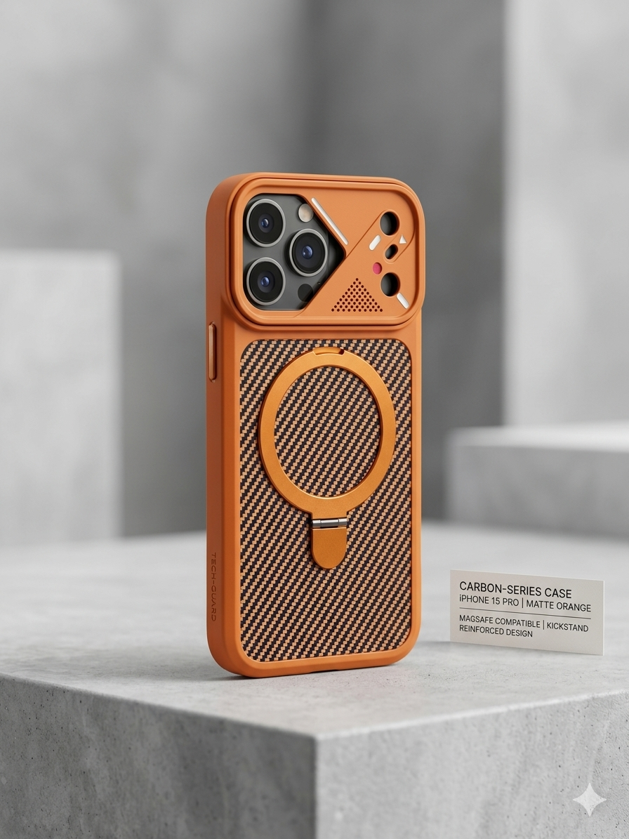Carbon Magsafe - Orange