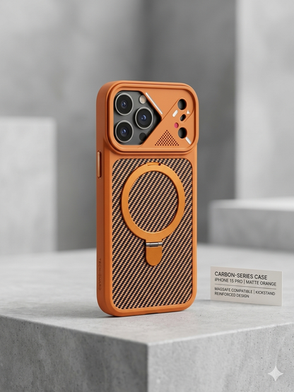 Carbon Magsafe - Orange