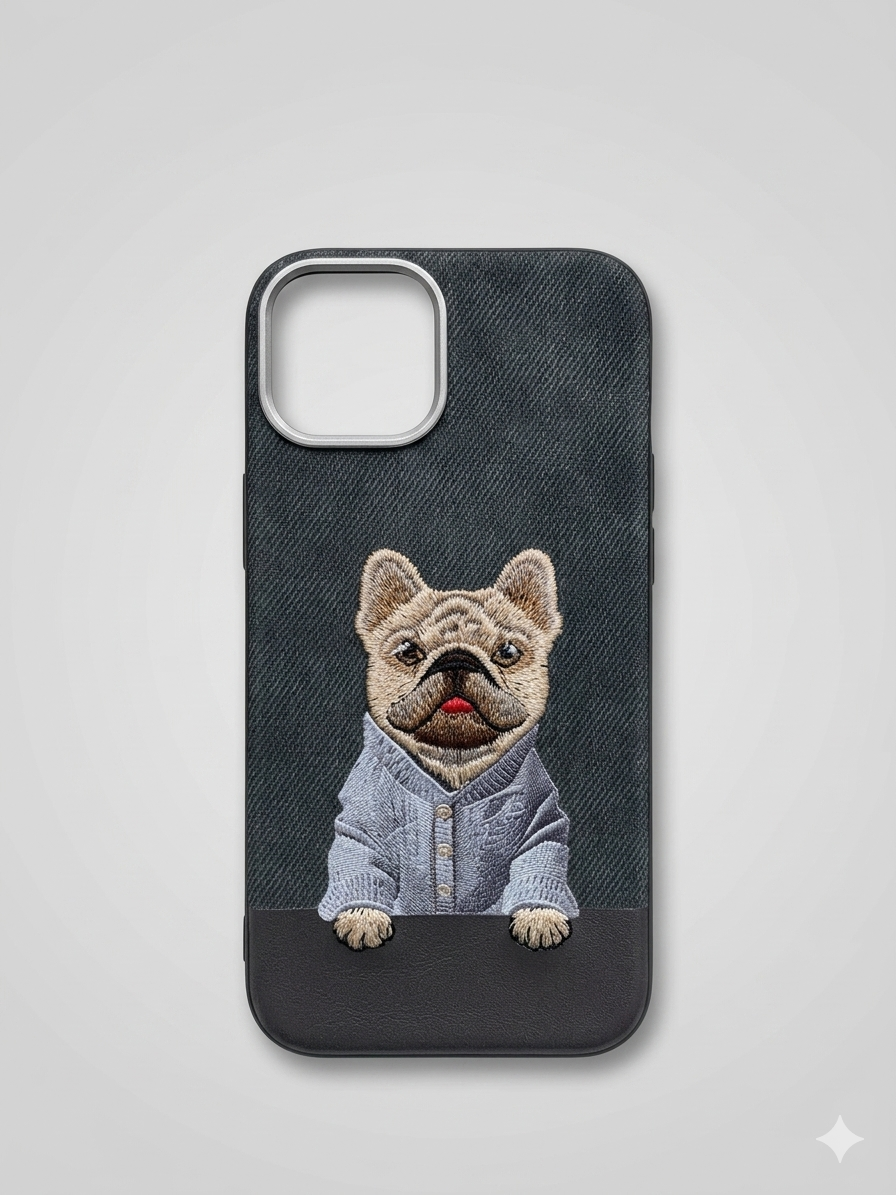 Ambroidery Cases - Puppy Black