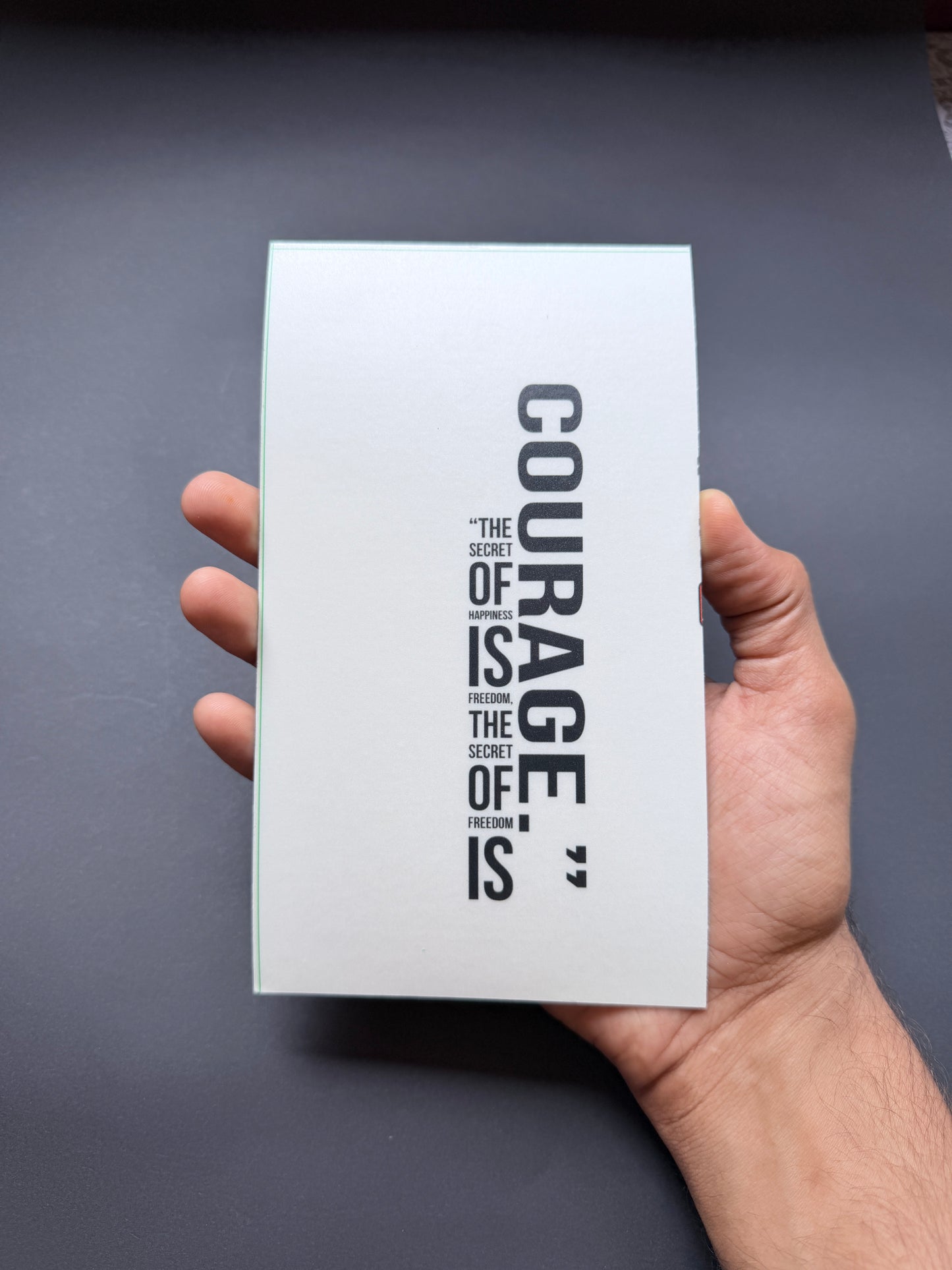 T9 - Courage